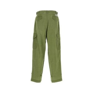 KENZO Men's Cargo Pants with Patch Pockets Men GREEN